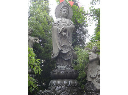 石雕观音
